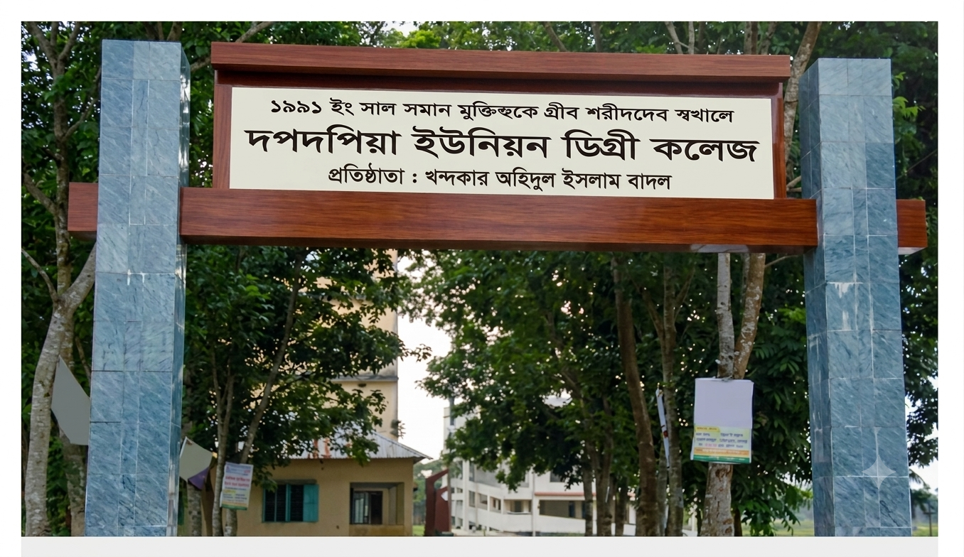 দপদপিয়া ইউনিয়ন ডিগ্রি কলেজে ৪টি বিষয়ে অনার্স কোর্স চালুর উদ্যোগ: জাতীয় বিশ্ববিদ্যালয়ে আবেদন