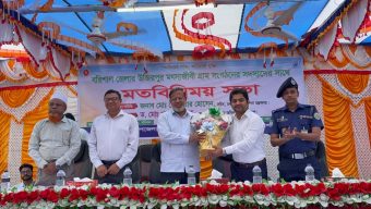 উজিরপুরে মৎস্যজীবীদের জীবনমান উন্নয়নে সচিবের মতবিনিময়